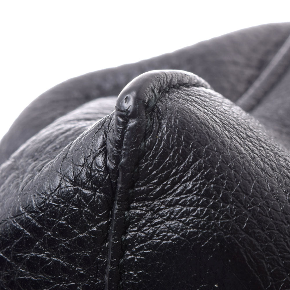 バレンシアガペーパーミニ black Lady's leather 2WAY bag BALENCIAGA