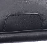 路易威登（Louis Vuitton）路易威登Monogram Shadow Discovery腰包身体包黑色M44388中性皮革腰包未使用的Ginzo