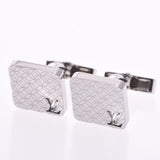 LOUIS VUITTON路易威登Buton De Manchette香榭丽舍大街银色硬件M65043男士袖口未使用的Ginzo