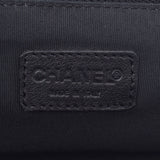 CHANEL シャネル 親子がま口型バッグ 黒 レディース レザー ワンショルダーバッグ ABランク 中古 銀蔵