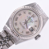 ROLEX Rolex Datejust Milliyard 69174NRD Women's WG/SS Watch Automatic Winding Pink Roman Shell Dial A Rank Used Ginzo