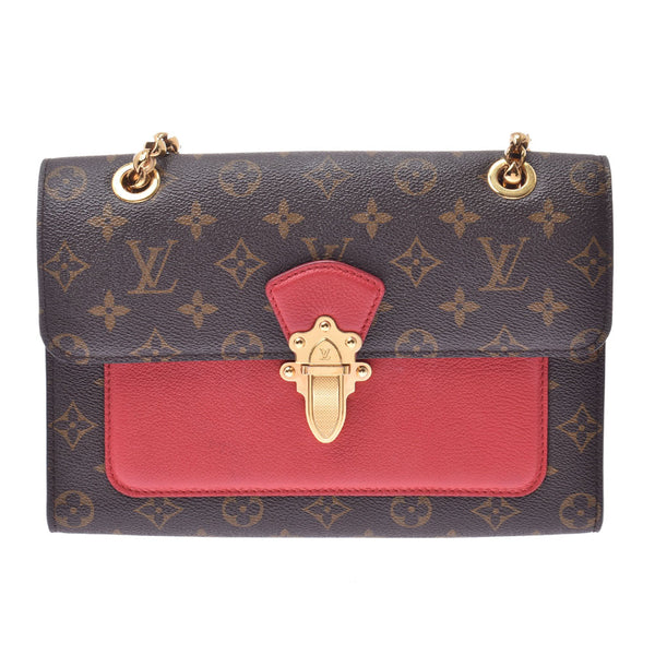 LOUIS VUITTON ルイヴィトン モノグラム ヴィクトワール スリーズ M41731 レディース モノグラムキャンバス ショルダーバッグ ABランク 中古 銀蔵