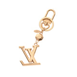 LOUIS VUITTON Louis Vuitton Porto Cule LV Facet Gold Metal Fitting M65216 Unisex Keychain A Rank Used Ginzo