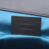 GUCCI古驰刺绣包龙刺绣海军蓝色黄金金属配件503877女士单肩包B等级二手银库