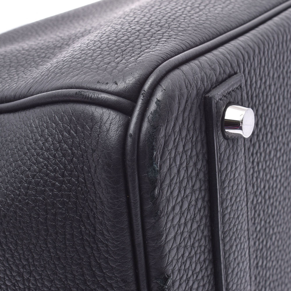 エルメスバーキン40 黒 シルバー金具 D刻印(2019年頃)刻印 ユニ