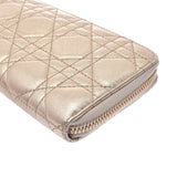 Christian Dior lady Dior wallet canange GOLD WOMENS lambskin Wallet