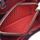 LOUIS VUITTON Louis Vuitton Monogram Anplant Montaigne MM 2WAY Bag Marine Rouge M42746 Ladies Handbag B Rank Used Ginzo