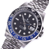 ROLEX ロレックス 【現金特価】GMTマスター2 黒/青ベゼル 126710BLNR メンズ SS 腕時計 自動巻き 黒文字盤 未使用 銀蔵