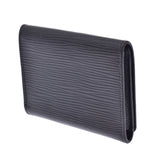 LOUIS VUITTON Louis Vuitton Epi Envelop cult de Vigitte Old model Noir (black) M56169 Unisex epi leather card case AB rank used Ginzo