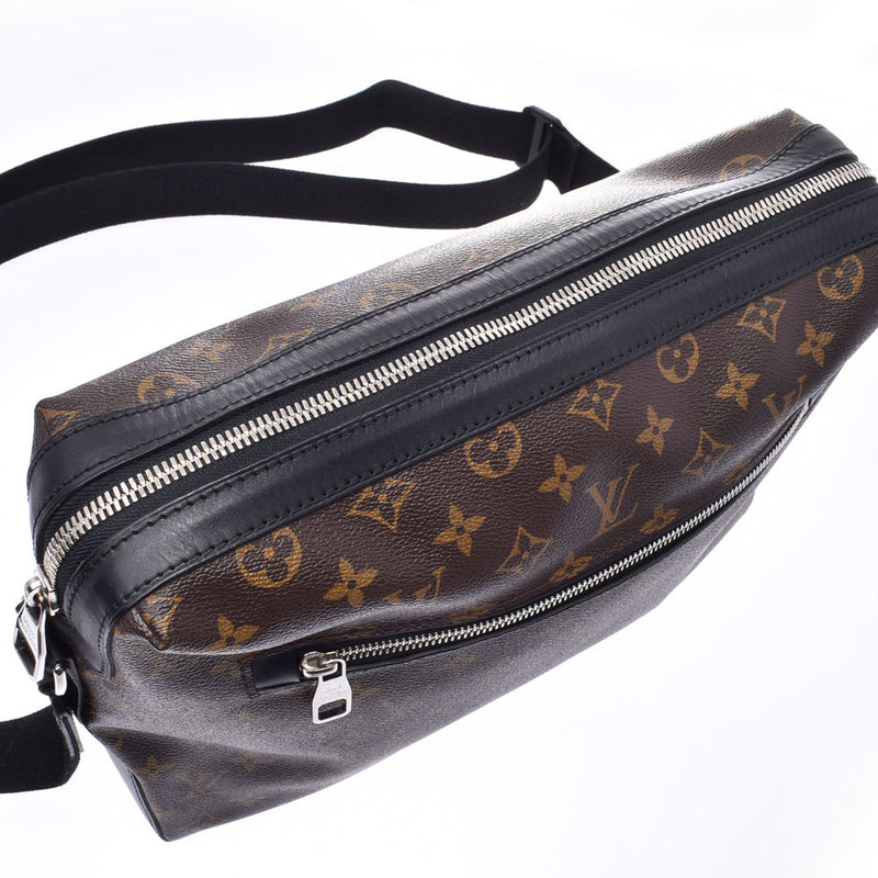 Louis Vuitton Torres Handbag Macassar Monogram Canvas PM Brown 1398251