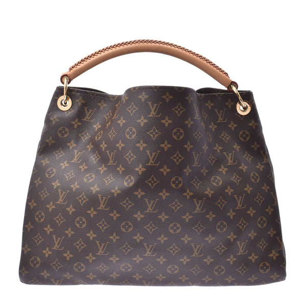 LOUIS VUITTON Louis Vuitton Monogram Artie GM Brown M40259 Ladies Monogram Canvas One Shoulder Bag A Rank Used Ginzo