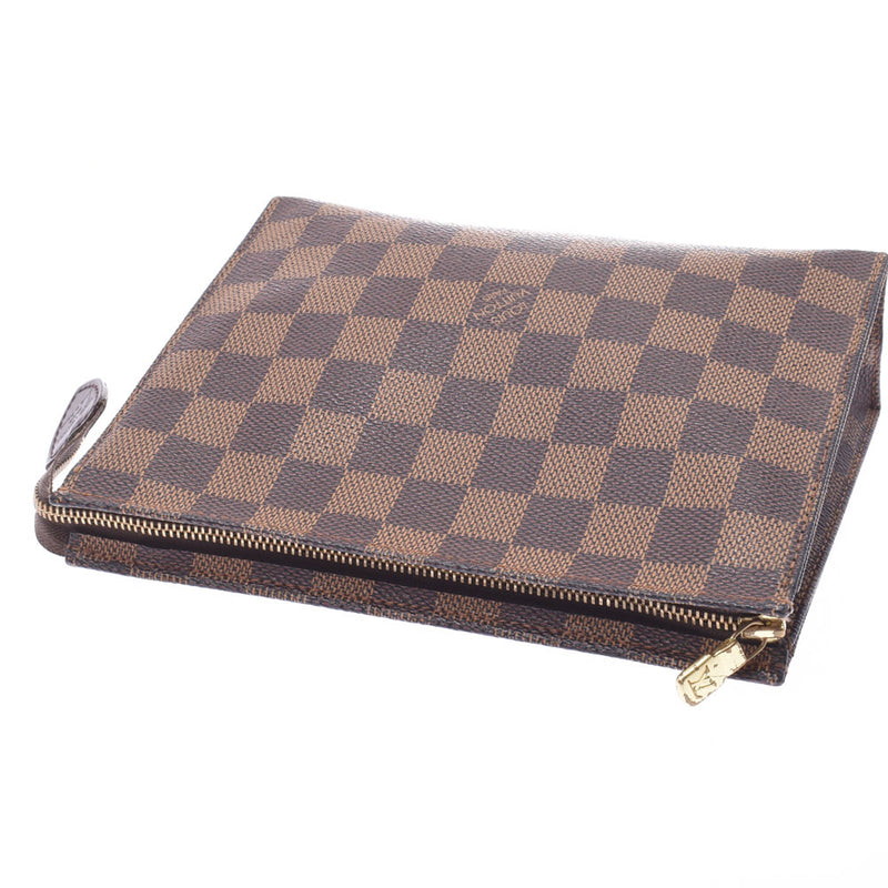 ルイヴィトンポシェットトワレット19 14137 ブラウン レディース ダミエキャンバス ポーチ N47544 LOUIS VUITTON 中古 –  銀蔵オンライン