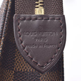 LOUIS VUITTON路易威登Damier Pochette钱包15棕色N47548女士Damier帆布手袋B等级二手Ginzo