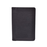 Louis Vuitton tyga organizer nipple de poche old type Noir (black) m63582 Unisex EPI leather card case B