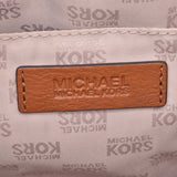 Michael Kors Michael Kors2way袋茶女士皮革手袋排名二手银