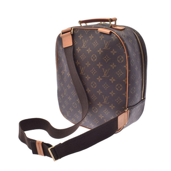 LOUIS VUITTON路易威登Monogram Pack All Suck Ad 2WAY Bag棕色M51132中性Monogram帆布单肩包AB等级二手Ginzo