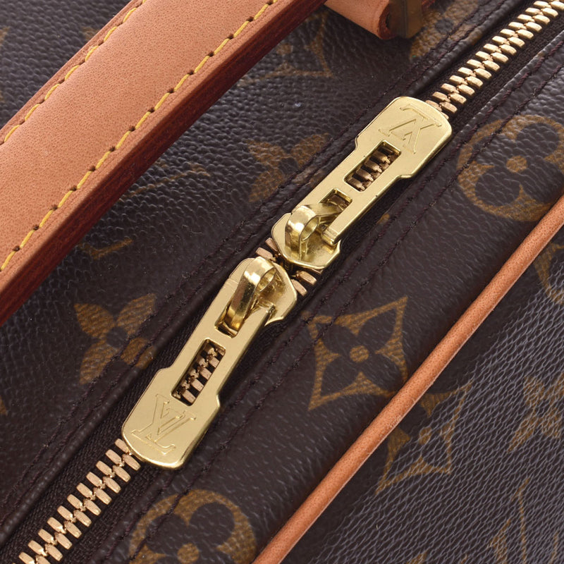 Louis Vuitton puck allsac ad 2WAY bag 14145 Brown Unisex Monogram