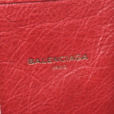 BALENCIAGA バレンシアガ バザール ショッパーS 赤×白×青 レディース ヴィンテージカーフ 2WAYバッグ 未使用 銀蔵