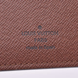 LOUIS VUITTON Louis Vuitton monogram portofoy mark NM Brown M62288 men's monogram canvas bi-fold wallet unused silver