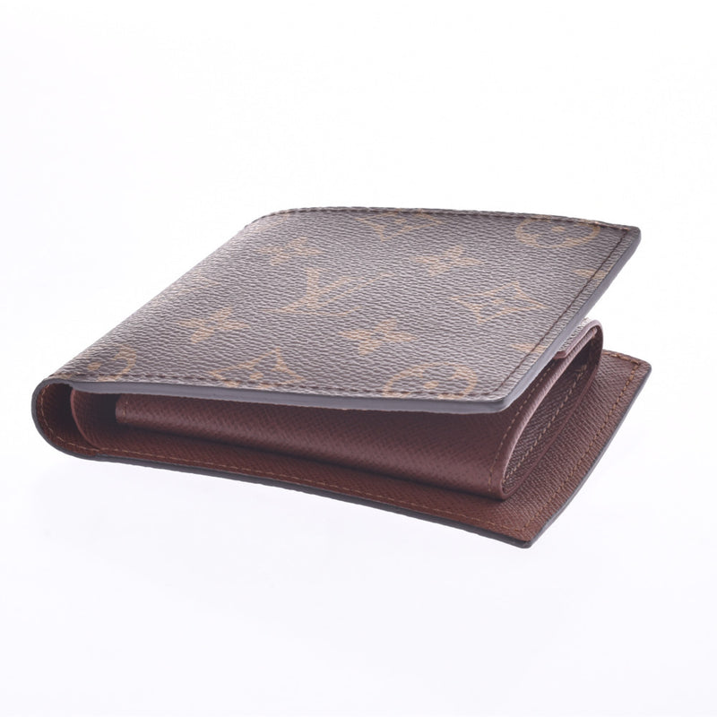 Louis Vuitton Bi-Fold Wallet Monogram Portofeuil Marco NM M62288 Brown  Men's