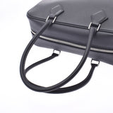 HERMES 28 black silver metal fittings □K engraved (around 2007) Ladies Vow Epson handbag A rank used Ginzo