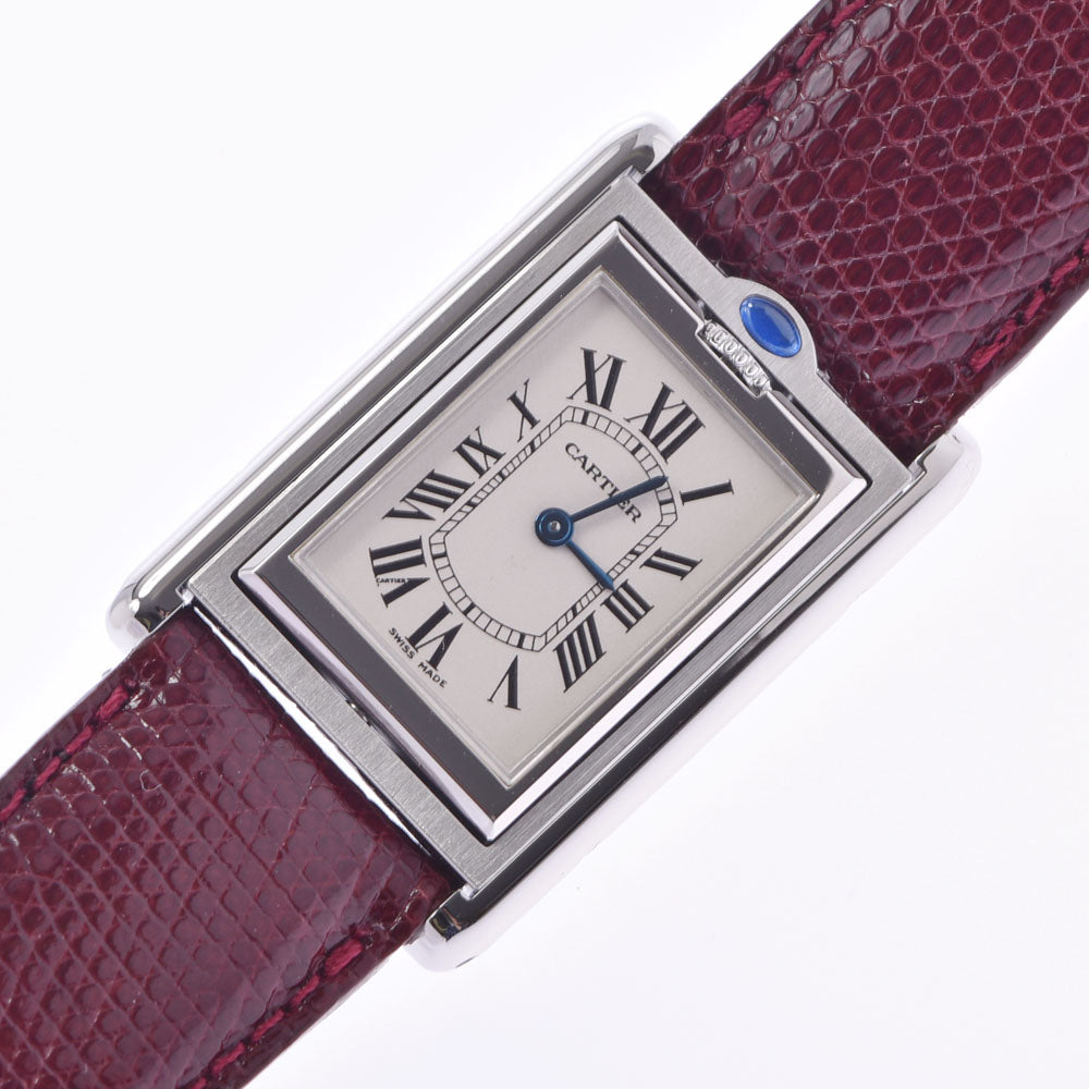 カルティエタンク バスキュラント SM メンズ 腕時計 CARTIER 中古 – 銀蔵オンライン