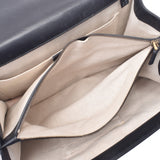 GUCCI Dionysos bamboo Handbag Black Gold 421999 women's scarf 2WAY bag B rank used silver