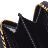 LOUIS VUITTON Louis Vuitton Epi Love Lock Zippy Coin Purse Black Gold Hardware M63993 Ladies Epi Leather Coin Case AB Rank Used Ginzo