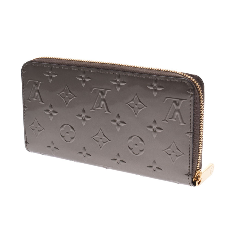 【良品】LOUIS VUITTON モノグラム ヴェルニ ジッピー 長財布