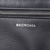 BALENCIAGA巴黎世家纸A6黑色370926女士皮革2WAY包A级二手Ginzo