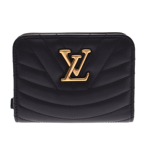 ルイヴィトンニューウェーブ ジプトコンパクトウォレット 黒 ユニセックス 二つ折り財布 M63789 LOUIS VUITTON 中古 –  銀蔵オンライン