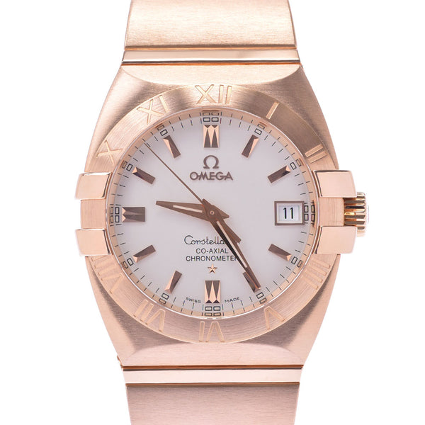 OMEGA Omega Constellation Double Eagle. RG, watch Silver, Silver Letters, Class A, used silver.