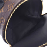 路易威登路易威登会标可逆棕榈泉PM棕色M44870女性吕克背包未使用银