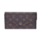 LOUIS VUITTON ルイヴィトン モノグラム ポルトフォイユ サラ ブラウン M60531  ユニセックス モノグラムキャンバス 長財布 Bランク 中古 銀蔵