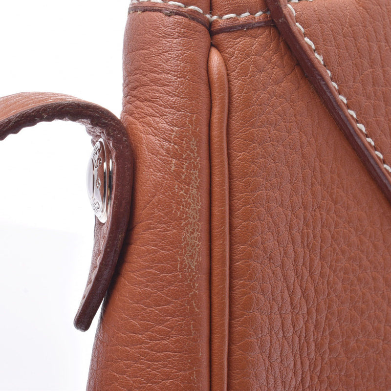 HERMES エルメス クリスティーヌ ブリック ○Z刻印(1996年頃)  ユニセックス フィヨルド ショルダーバッグ Aランク 中古 銀蔵