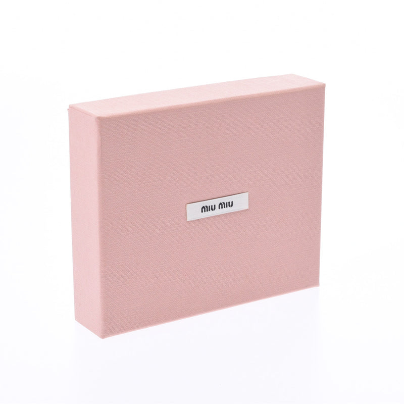 ミュウミュウマテラッセ パスケース ピンク レディース レザー カード 