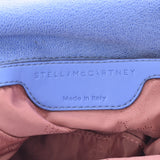 Stella McCartney Stella McCartney Falabella 2WAY Handbag Blue Silver Hardware Ladies Polyester Shoulder Bag AB Rank Used Ginzo