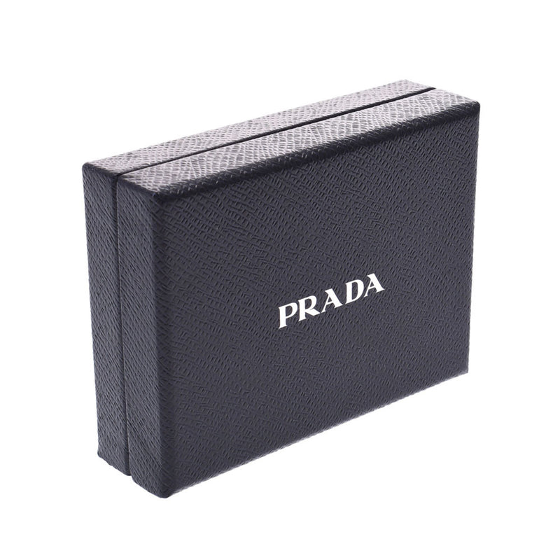 PRADA普拉达（PRADA）6个连续钥匙盒玫瑰金金属配件1PG222女士Saffiano钥匙盒未使用的Ginzo