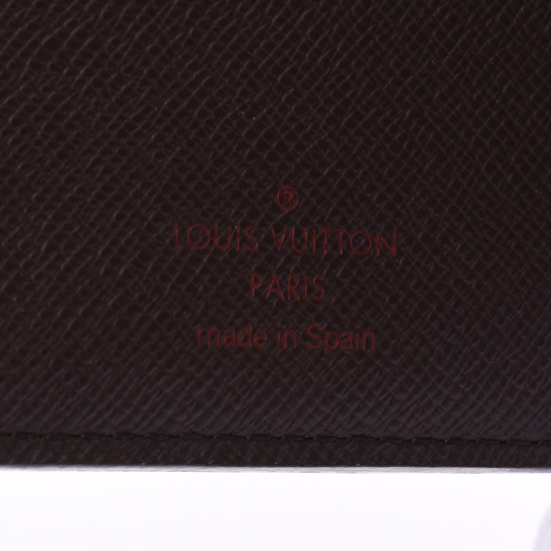 LOUIS VUITTON Louis Vuitton Damier Marco Old Model Brown N61675 Men's Damier Canvas Bi-fold Wallet A Rank Used Ginzo