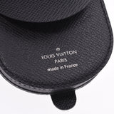LOUIS VUITTON Louis Vuitton Taiga Porto Monet Cuvette Coin Purse Ardoise (Black) M64422 Men's Leather Coin Case A Rank Used Ginzo