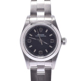 ROLEX Rolex: Oyster Puppet Antique 76080 Ladies: Warm Clock, Automatic Dark Volume A Class A Rank Used Silver