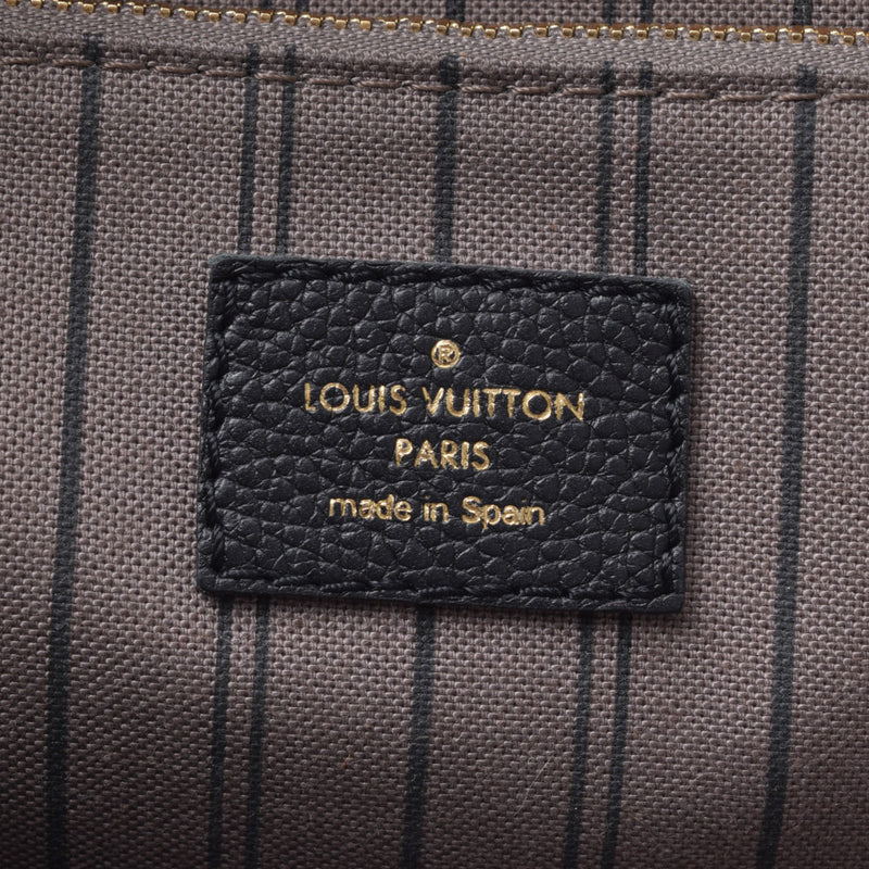 LOUIS VUITTON Louis Vuitton Anplant Sorbonne Black (Noir) M44016 Ladies Monogram Anplant Luc Daypack B Rank Used Ginzo
