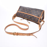 LOUIS VUITTON Louis Vuitton Monogram Popincourt Ron Brown M40008 Unisex Monogram Canvas Shoulder Bag B Rank Used Ginzo