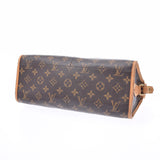 LOUIS VUITTON Louis Vuitton Monogram Popincourt Ron Brown M40008 Unisex Monogram Canvas Shoulder Bag B Rank Used Ginzo