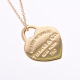 TIFFANY&Co. Tiffany Return to Heart Necklace Unisex K18YG Necklace A Rank Used Ginzo