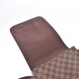 LOUIS VUITTON ルイヴィトン ダミエ ブルックリンPM ブラウン N51210 ユニセックス ダミエキャンバス ショルダーバッグ Aランク 中古 銀蔵