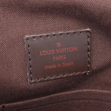 LOUIS VUITTON ルイヴィトン ダミエ ブルックリンPM ブラウン N51210 ユニセックス ダミエキャンバス ショルダーバッグ Aランク 中古 銀蔵