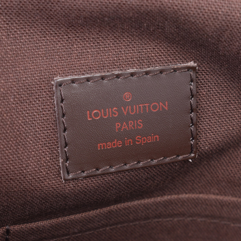LOUIS VUITTON ルイヴィトン ダミエ ブルックリンPM ブラウン N51210 ユニセックス ダミエキャンバス ショルダーバッグ Aランク 中古 銀蔵