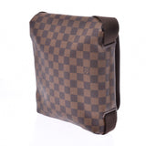 LOUIS VUITTON ルイヴィトン ダミエ ブルックリンPM ブラウン N51210 ユニセックス ダミエキャンバス ショルダーバッグ Aランク 中古 銀蔵