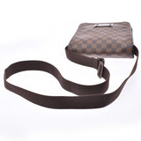 LOUIS VUITTON ルイヴィトン ダミエ ブルックリンPM ブラウン N51210 ユニセックス ダミエキャンバス ショルダーバッグ Aランク 中古 銀蔵